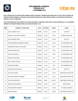 nota: revisar que los datos como nombre, rama, categoria y