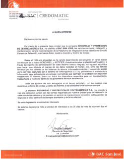 Carta Referencia Bac Credomatic