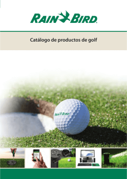 Catálogo de productos de golf