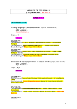 PROPUESTAS DE TFG (18