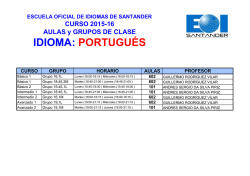 AULAS-GRUPOS 2015-16