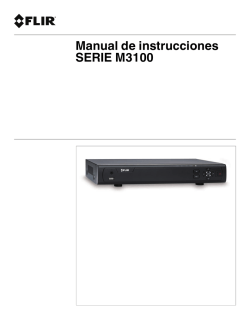 SERIE M3100 Manual de instrucciones