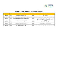 RUTA Nº 9 AVDA. SERRERIA