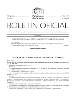 133/2015 - Audiencia de Cuentas de Canarias