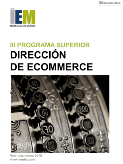 Diapositiva 1 - IEM Business School