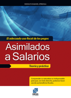 Asimilados a Salarios