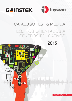 Catálogo de Test y Medida