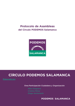 CÍRCULO PODEMOS SALAMANCA