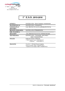 Libros de texto - Colegio Círculo