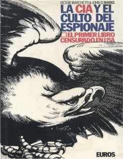 Victor Marchetti y John D.Marks - Revista El Derecho a Vivir en Paz