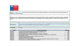 Glosa 2.1 Programa 02 de los Gobiernos Regionales.