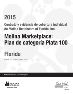 Contrato y evidencia combinada de cobertura
