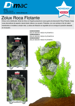 Zolux Roca Flotante