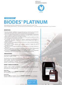BIODES® PLATINUM
