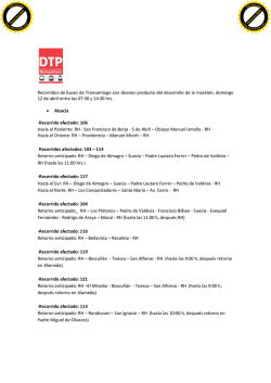 Recorridos de buses de Transantiago con desvíos producto del