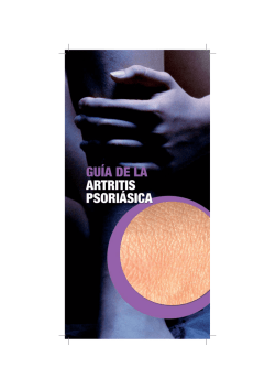 ¿Qué es la Artritis Psoriásica? - gteSER