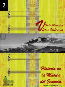 HISTORIA MUSICA ECUADOR II