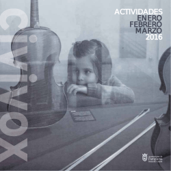 Actividades Civivox. Invierno 2016