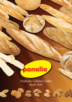 Tradición, Calidad y Sabor desde 1850 - Panalia