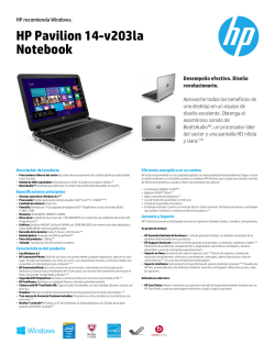 HP Pavilion 14-v203la Notebook