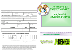 actividades extraescolares ampa ceip beatriz galindo