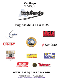 www.a-izquierdo.com Paginas de la 14 a la 25