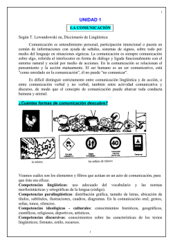 UNIDAD 1 - Escuela Superior de Policia