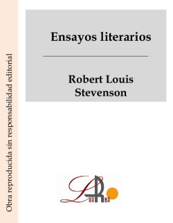 Ensayos literarios