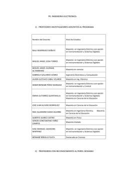 Productividad Académica