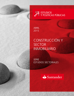 CONSTRUCCIÓN Y SECTOR INMOBILIARIO