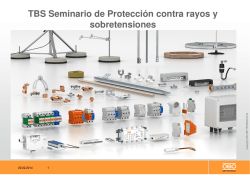 Sistema de protección contra el rayo