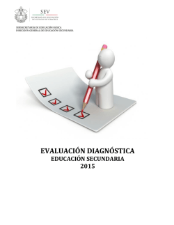 EVALUACIÓN DIAGNÓSTICA