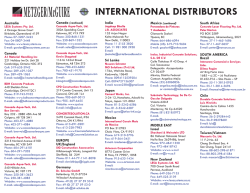 INTERNATIONAL DISTRIBUTORS