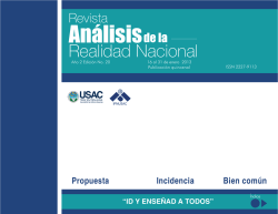 Análisis - IPNUSAC - Universidad de San Carlos de Guatemala