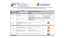 "La contribución de los Parques Científicos y Tecnológicos al
