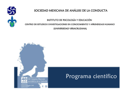 Programa científico