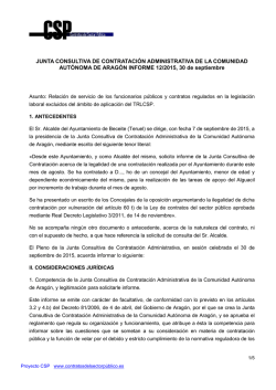 JCC Aragón informe 12-2015