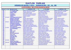 DUATLON PAREJAS