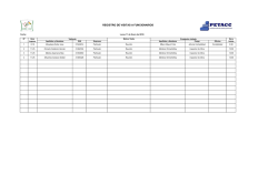 REGISTRO DE VISITAS A FUNCIONARIOS