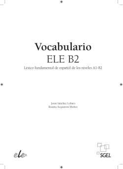 Vocabulario ELE B2 - Hueber | Shop/Katalog