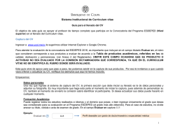 Guía CV ESDEPED - Universidad de Colima