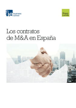 Los contratos de M&A en España
