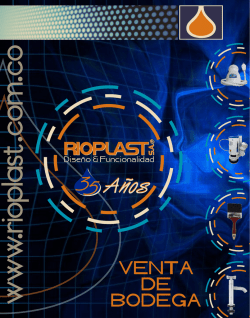 CATALOGO RIOPLAST