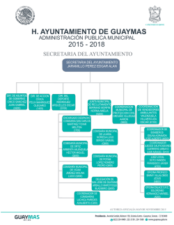 Secretaria del Ayuntamiento - H. Ayuntamiento de Guaymas