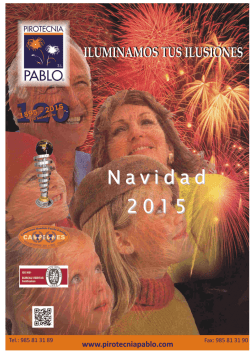 Catálogo y tarifas 2016