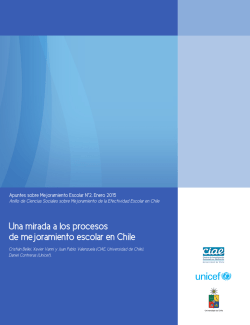 Lea la nota técnica Una Mirada a los Procesos de