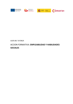 accion formativa: empleabilidad y habilidades sociales