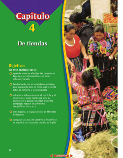 Capitulo 4: De tiendas - Biloxi Public Schools