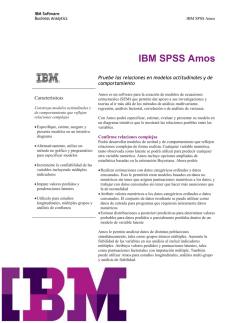 IBM SPSS Amos 23