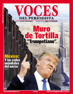 Muro de tortilla - Voces del Periodista